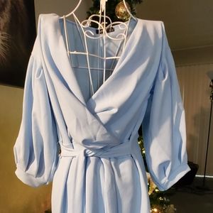 Cute! Wrap dress from Boohoo